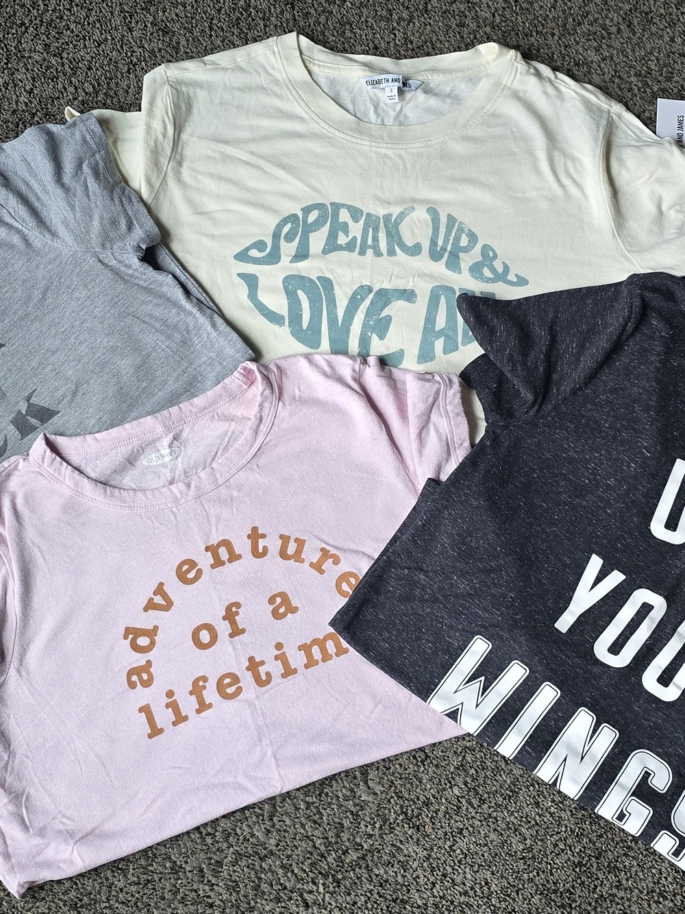 Lot Of 5 Graphic Tees